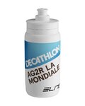 ELITE Cycling water bottle - FLY 550 DECATHLON AG2R 550R 2024 - white/blue