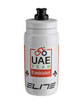 ELITE Cycling water bottle - FLY 550 UAE TEAM EMIRATES 2025 - white/multicolour