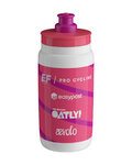 ELITE Cycling water bottle - FLY 550 TEAM EF PRO CYCLING CANNONDALE 2025 - pink/white
