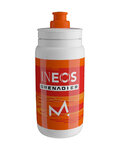 ELITE Cycling water bottle - FLY INEOS GRENADIER 550 ML 2026 - white/orange