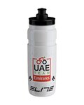ELITE Cycling water bottle - FLY 750 UAE TEAM EMIRATES 2024 - white/red