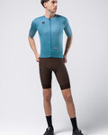 GOBIK Cycling short sleeve jersey - STARK - light blue