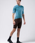 GOBIK Cycling short sleeve jersey - STARK - light blue