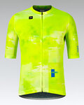 GOBIK Cycling short sleeve jersey - STARK - yellow