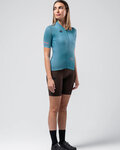 GOBIK Cycling short sleeve jersey - STARK - light blue