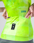 GOBIK Cycling short sleeve jersey - STARK - yellow