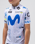 GOBIK Cycling short sleeve jersey - ROCKET MOVISTAR TEAM 26 - white