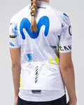 GOBIK Cycling short sleeve jersey - ROCKET MOVISTAR TEAM 26 - white