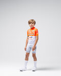 GOBIK Cycling short sleeve jersey - ROCKET INEOS GRENADIERS 26 - white/orange