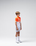 GOBIK Cycling short sleeve jersey - ROCKET INEOS GRENADIERS 26 - white/orange