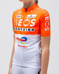 GOBIK Cycling short sleeve jersey - ROCKET INEOS GRENADIERS 26 - white/orange
