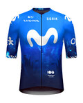 GOBIK Cycling short sleeve jersey - INFINITY MOVISTAR TEAM 2024 - blue/white