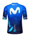 GOBIK Cycling short sleeve jersey - ODYSSEY MOVISTAR TEAM 2024 - blue/white