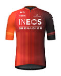 GOBIK Cycling short sleeve jersey - ODYSSEY INEOS GRENADIERS 2024 - red/orange