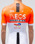 GOBIK Cycling short sleeve jersey - ODYSSEY INEOS GRENADIERS 26 - white/orange