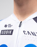 GOBIK Cycling short sleeve jersey - ODYSSEY MOVISTAR TEAM 26 - white/blue