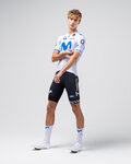 GOBIK Cycling short sleeve jersey - ODYSSEY MOVISTAR TEAM 26 - white/blue