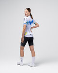 GOBIK Cycling short sleeve jersey - ODYSSEY MOVISTAR TEAM 26 - white/blue