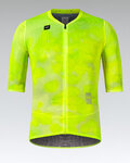 GOBIK Cycling short sleeve jersey - CARRERA 3.0 - yellow