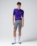 GOBIK Cycling short sleeve jersey - ATTITUDE 2.0 - blue/purple