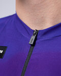 GOBIK Cycling short sleeve jersey - ATTITUDE 2.0 - blue/purple