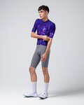 GOBIK Cycling short sleeve jersey - ATTITUDE 2.0 - blue/purple
