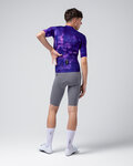 GOBIK Cycling short sleeve jersey - ATTITUDE 2.0 - blue/purple