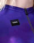 GOBIK Cycling short sleeve jersey - ATTITUDE 2.0 - blue/purple