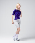 GOBIK Cycling short sleeve jersey - ATTITUDE 2.0 - blue/purple