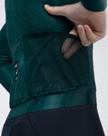 GOBIK Cycling winter long sleeve jersey - HYDER - green