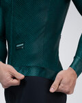 GOBIK Cycling winter long sleeve jersey - HYDER - green