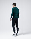 GOBIK Cycling winter long sleeve jersey - HYDER - green