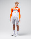 GOBIK Cycling summer long sleeve jersey - HYDER INEOS GRENADIERS 26 - white/orange