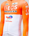 GOBIK Cycling summer long sleeve jersey - HYDER INEOS GRENADIERS 26 - white/orange