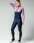 GOBIK Cycling winter long sleeve jersey - HYDER BLEND WOMEN - purple/blue