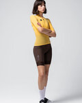 GOBIK Cycling short sleeve jersey - PHANTOM - yellow