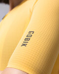 GOBIK Cycling short sleeve jersey - PHANTOM - yellow