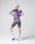 GOBIK Cycling short sleeve jersey - CX PRO 4.0 - blue/pink