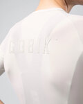 GOBIK Cycling short sleeve jersey - CX SOLID - ivory