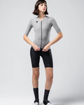 GOBIK Cycling short sleeve jersey - CX SOLID - grey