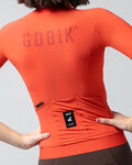 GOBIK Cycling short sleeve jersey - CX SOLID - red