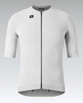 GOBIK Cycling short sleeve jersey - CX SOLID - white