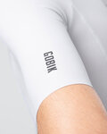 GOBIK Cycling short sleeve jersey - CX SOLID - white