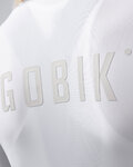GOBIK Cycling short sleeve jersey - CX SOLID - white