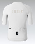 GOBIK Cycling short sleeve jersey - CX SOLID - white