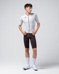 GOBIK Cycling short sleeve jersey - CX SOLID - white