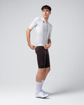 GOBIK Cycling short sleeve jersey - CX SOLID - white