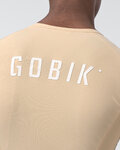 GOBIK Cycling short sleeve jersey - CX SOLID - yellow