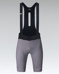 GOBIK Cycling bib shorts - ABSOLUTE 7.0 - grey