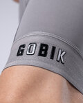 GOBIK Cycling bib shorts - ABSOLUTE 7.0 - grey